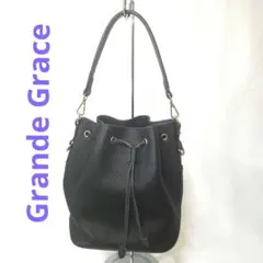 Grande Grace（グランデグレイス）ショルダーバック　ゴールド金具　美品