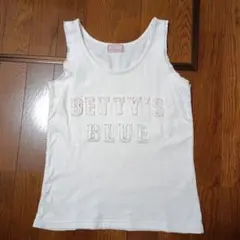 BETTY'S BLUE タンクトップ ホワイトSのサムネイル