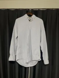 90s USA製　L.L.BEANストライプ シャツ.