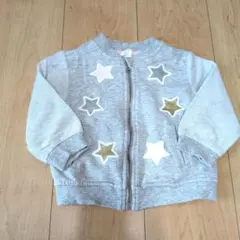 カーディガン　アウター　星　80