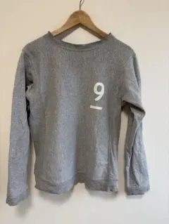 グレー 長袖トレーナー Sサイズ