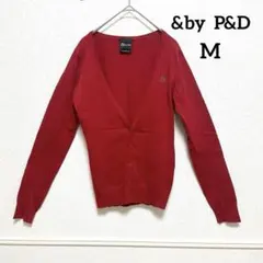 &by P&D 赤　カーディガンのサムネイル