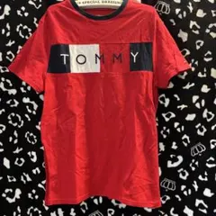 お値下げTOMMY HILFIGER レッド Tシャツ S/P