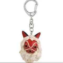 もののけ姫　キーホルダー　お面とコダマ　サン　　ジブリのサムネイル