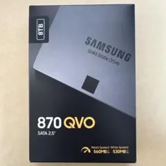 新品 SAMSUNG 870 QVO 8TB SSD 本体