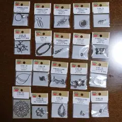 パーツクラブ　アクセサリーパーツ メタルパーツ 20点