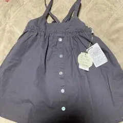 tete a tete ジャンバースカート 80cm グレー