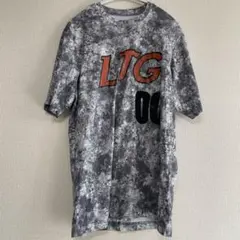 半袖Ｔシャツ クルーネック 迷彩 M 灰 プリントtシャツ　スポーツ　ストリート