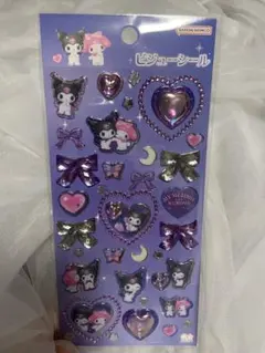 【正規品　新品未使用】ビジューシール　マイメロ　クロミ