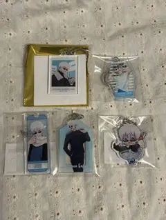 呪術廻戦　五条悟　アクリルキーホルダー　まとめ売り 呪術廻戦カフェ　まるくじ