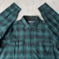 POLO ポロ ラルフローレン 長袖 チェック シャツ M MATLOCK
