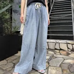 CIAOPANICTYPY 柔らかワイドイージーパンツ