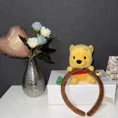 ディズニー カチューシャ プーさん ぬいぐるみ付き