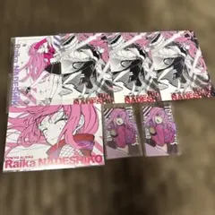 東京エイリアンズ　クリアカード　ポストカード　ライカ　リリカ