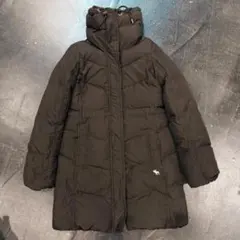 00s Abercrombie & Fitch ダウンコート 1P S ブラウン