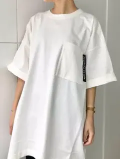 beautiful people ビッグTシャツ ネームタグ ワンピース ドレスのサムネイル