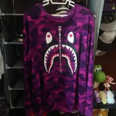 A Bathing Ape カモフラージュ トレーナー 2XL シャーク