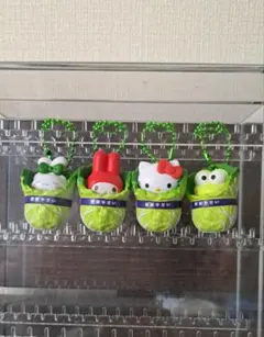 サンリオキャラクターズ　白菜マスコット　けろけろけろっぴ