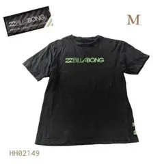BILLABONGプリントTシャツMブラックフェード