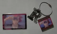 BLEACH スタジオぴえろ ビジュアルプレート アクキー 阿散井恋次 2点