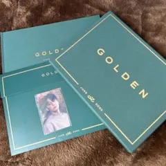 BTS JUNGKOOK GOLDEN トレカ付属　※説明欄お読みください