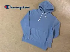 チャンピオン パーカー サックスブルー フーディー ストリート champion