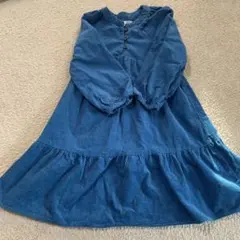 コーデュロイ ワンピース