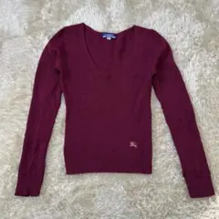 BURBERRY バーバリーブルーレーベル 長袖 ニット38