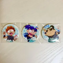 忍たま乱太郎 暑さをふっとばせ！の段 缶バッジ3点 乱太郎 きり丸 しんベヱ