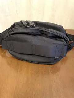 PORTER ブラック ボディバッグ ウエストバッグ
