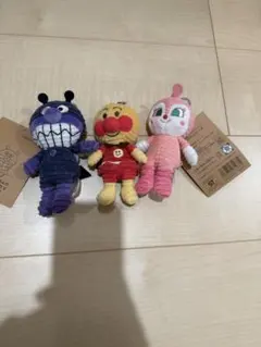 アンパンマン ぬいぐるみキーホルダー　セット