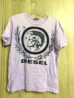 DIESEL ブレイブマン Tシャツ グラフィックpink、Sサイズ