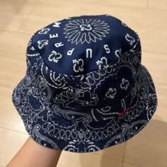 【美品】Supreme バンダナ柄 バケットハット　S/M