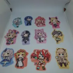 ホロライブ　ダイカットシール12枚セット
