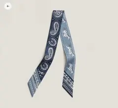 HERMES エルメス 空と海の間 ツイリー ネイビー - メルカリ