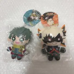 ヒロアカ　chibiぬい　緑谷　爆豪