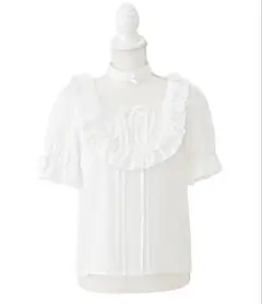 QOOZAIMVALHeart Short Sleeve Shirt White - メルカリ