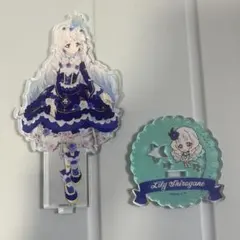 アイカツスターズ！ アクリルスタンド 白銀リリィ SPR