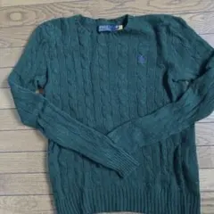 Polo Ralph Lauren ケーブルニットセーター SP日本サイズM