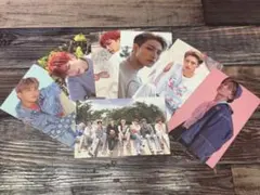 TREASURE サイン入りトレーディングカード 7枚セット+缶バッチ