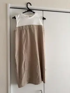 SPIRAL GIRL ノースリーブひざ丈ワンピース