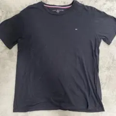 TOMMY HILFIGER ブラック Tシャツ L