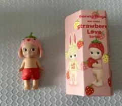 Sonny Angel ストロベリーラブ シリーズ　Lop Ear Rabbit