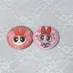 パワーパフガールズ 缶バッジ