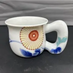 有田焼 藍水窯】染付赤絵祥瑞 手描片口鉢 盛鉢 大鉢 染付 片口 陶器