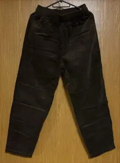 GU シェフパンツ コーデュロイ ダークブラウン Sサイズ..