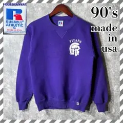 RUSSELL ATHLETIC 90s スウェット USA製 TITANS