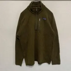 patagonia ベターセーター　1/4ジップ　カーキ オリーブ　レアカラー