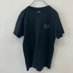 【a1864】ビラボン 半袖Tシャツ ブラック ロゴ入り サーフィン Sのサムネイル