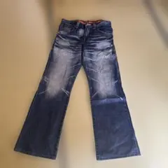 EDWIN 503 フレアジーンズ ダークブルー